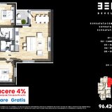 Cernica, apartament 3 camere 78 mp, parcare gratis